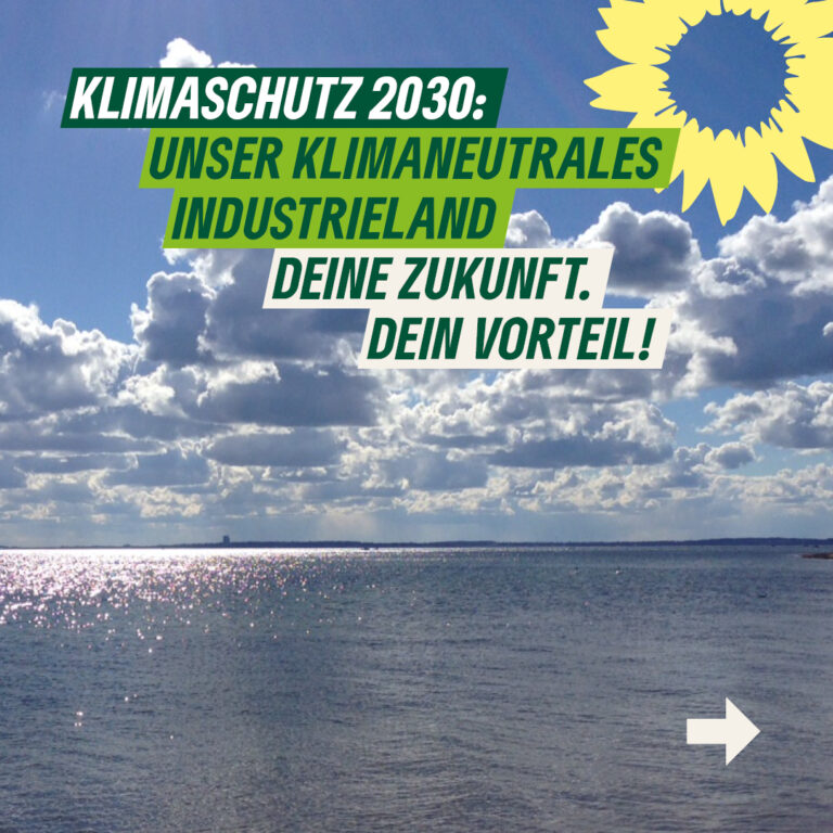 Klimaschutzprogramm 2030: Unser klimaneutrales Industrieland. Deine Zukunft. Dein Vorteil!