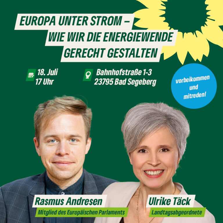 Europa unter Strom – Wie wir die Energiewende gerecht gestalten