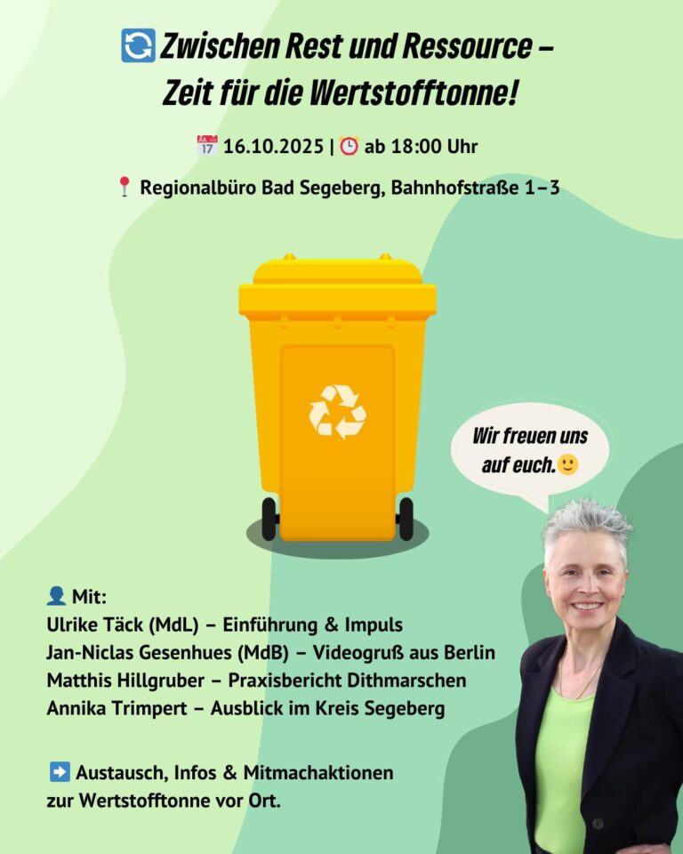 Zwischen Rest und Ressource – Zeit für die Wertstofftonne!